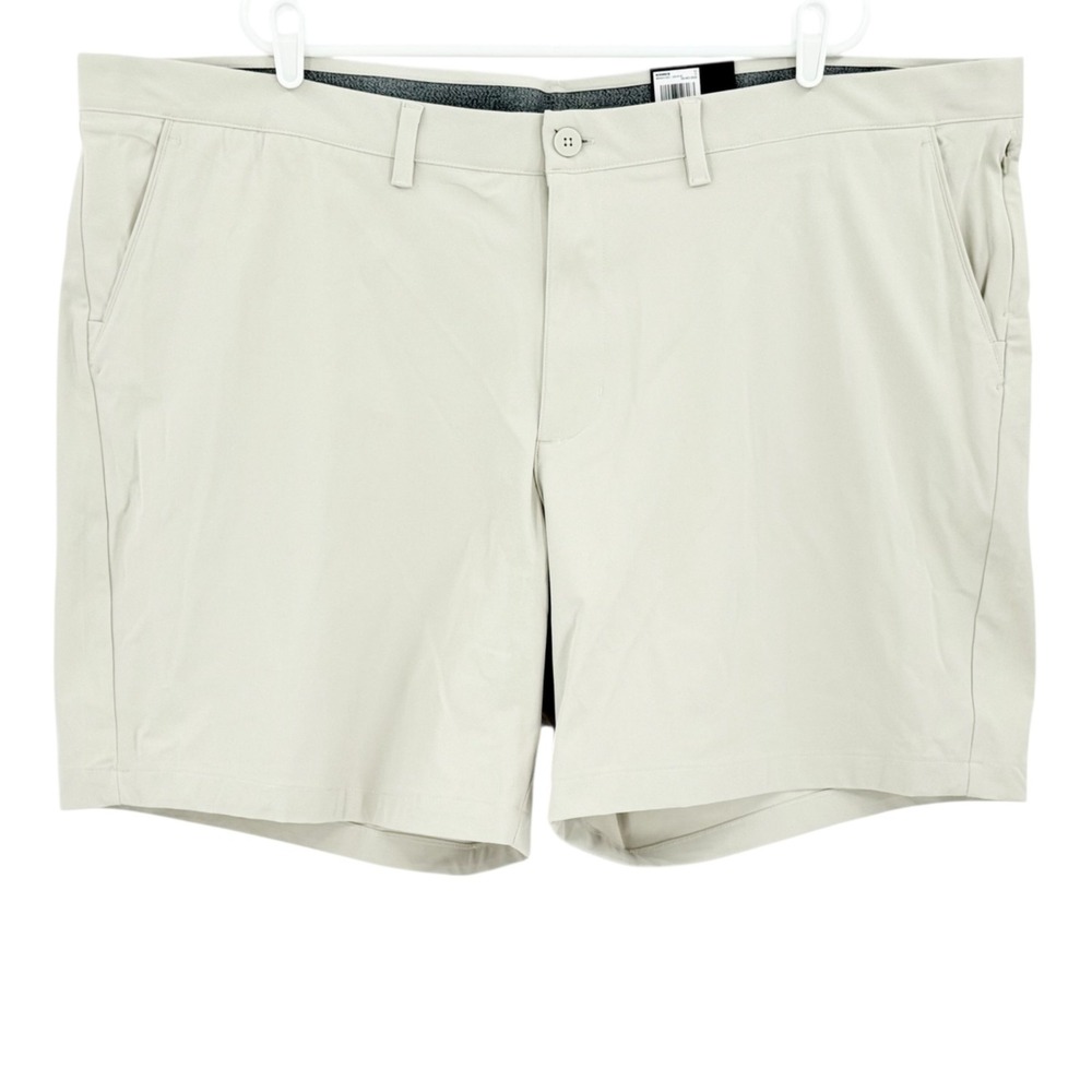 NEW WITH STAIN FLX Men's 4-Way Stretch Premium Shorts Big Tall Size 52 Inseam 8"